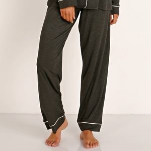 Eberjey Gisele Long PJ Boxed Bottoms | Charcoal